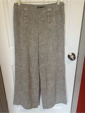 New York & Company Gray Wide Leg Pants - 7th Avenue